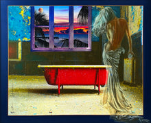 Load image into Gallery viewer, ADAM SCOTT ROTE 'Dream a Little Dream - Hawaii' Custom Framed Giclée on Canvas - Signari Gallery