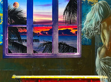 Load image into Gallery viewer, ADAM SCOTT ROTE 'Dream a Little Dream - Hawaii' Custom Framed Giclée on Canvas - Signari Gallery
