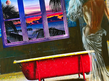 Load image into Gallery viewer, ADAM SCOTT ROTE 'Dream a Little Dream - Hawaii' Custom Framed Giclée on Canvas - Signari Gallery