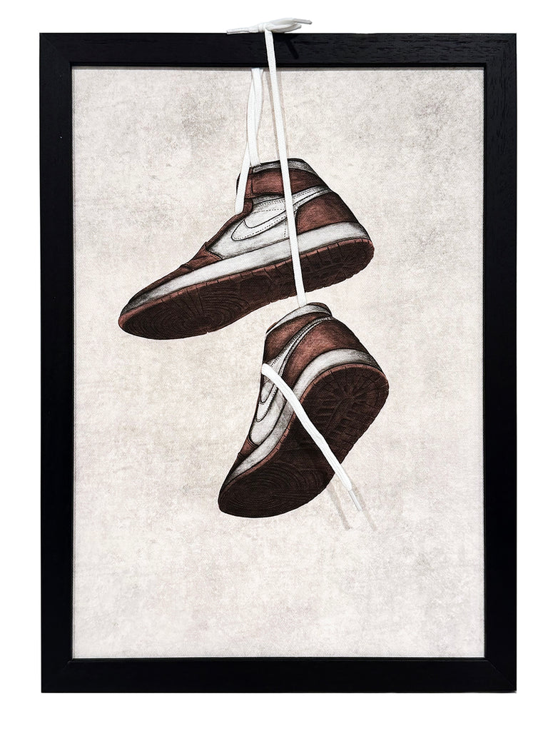 ANDREW SCOTT 'Hangtime' (2024) Custom Framed Giclée on Canvas - Signari Gallery