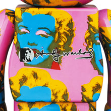 Load image into Gallery viewer, ANDY WARHOL x Be@rbrick 'Marilyn Monroe' (2020) Designer Vinyl Art Figure (1000%) - Signari Gallery