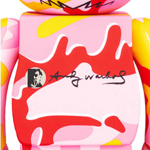 Load image into Gallery viewer, ANDY WARHOL x Be@rbrick 'Pink Camo' (2017) Designer Vinyl Art Figure (1000%) - Signari Gallery