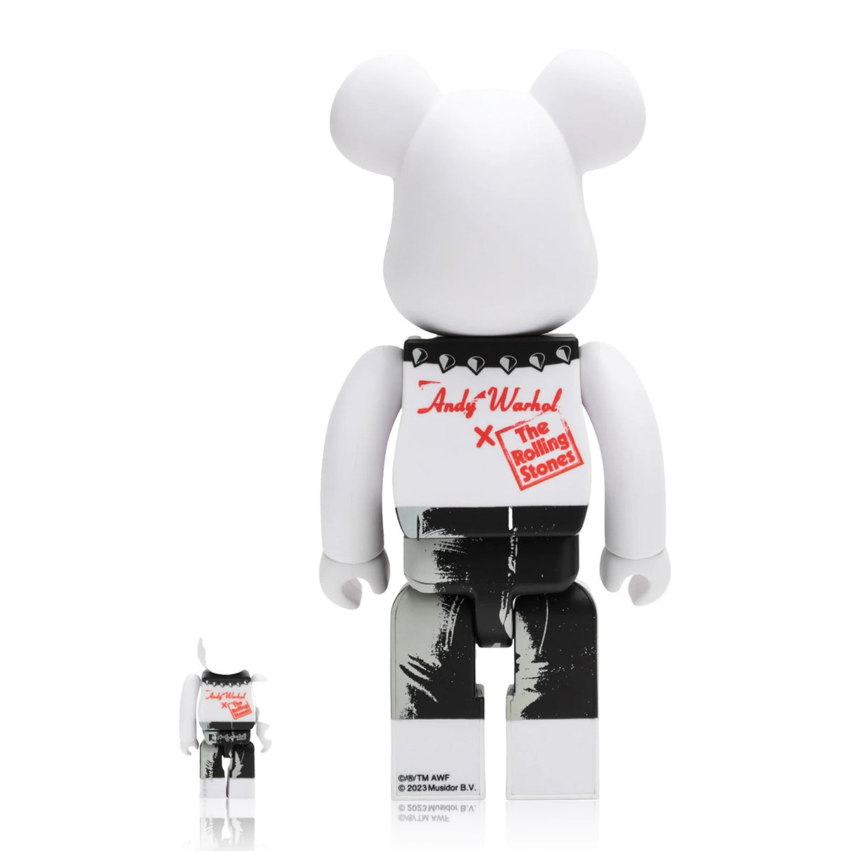 ANDY WARHOL x Be@rbrick 'Rolling Stones: Sticky Fingers' (2023) Design
