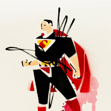 Load image into Gallery viewer, ANTHONY LISTER 'Superman Ready' (2024) HE Stencil Print - Signari Gallery