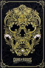Load image into Gallery viewer, ANTHONY PETRIE 'Guns N' Roses' (2021) Hand-Signed + Flocked Screen Print - Signari Gallery