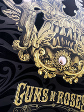 Load image into Gallery viewer, ANTHONY PETRIE 'Guns N' Roses' (2021) Hand-Signed + Flocked Screen Print - Signari Gallery