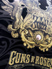 ANTHONY PETRIE 'Guns N' Roses' (2021) Hand-Signed + Flocked Screen Print - Signari Gallery