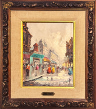Load image into Gallery viewer, ANTONIO DeVITY 'Paris Street Scene 1' (1950-60's) Framed Original Oil on Canvas
