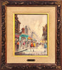 ANTONIO DeVITY 'Paris Street Scene 1' (1950-60's) Framed Original Oil on Canvas