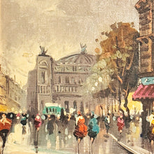 Load image into Gallery viewer, ANTONIO DeVITY 'Paris Street Scene 2' (1950-60's) Framed Original Oil on Canvas