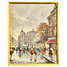 Load image into Gallery viewer, ANTONIO DeVITY 'Paris Street Scene 2' (1950-60's) Framed Original Oil on Canvas