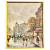 ANTONIO DeVITY 'Paris Street Scene 2' (1950-60's) Framed Original Oil on Canvas