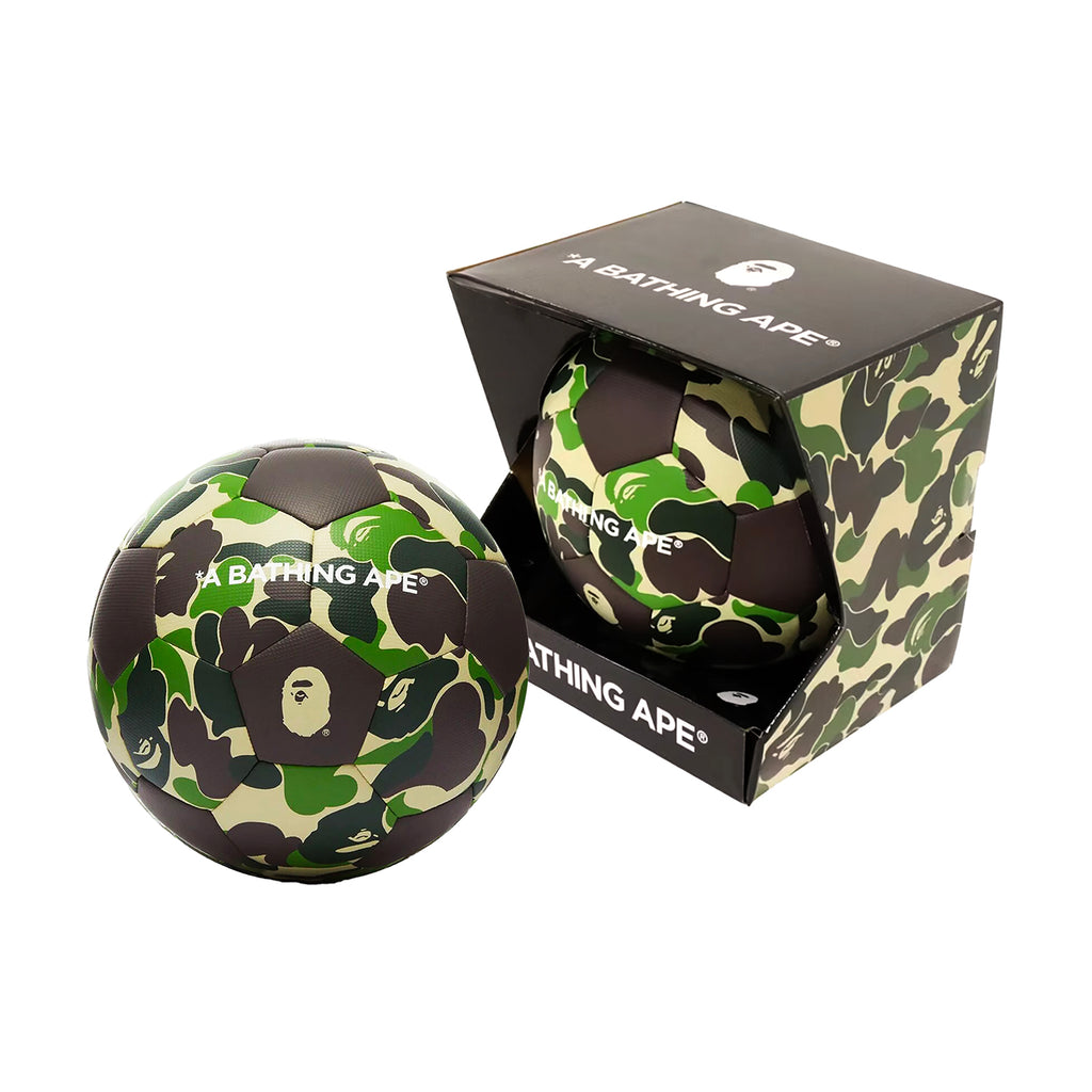 BAPE 'ABC Camo' (2021) Reg. Size 5 Soccer Ball (green) - Signari Gallery