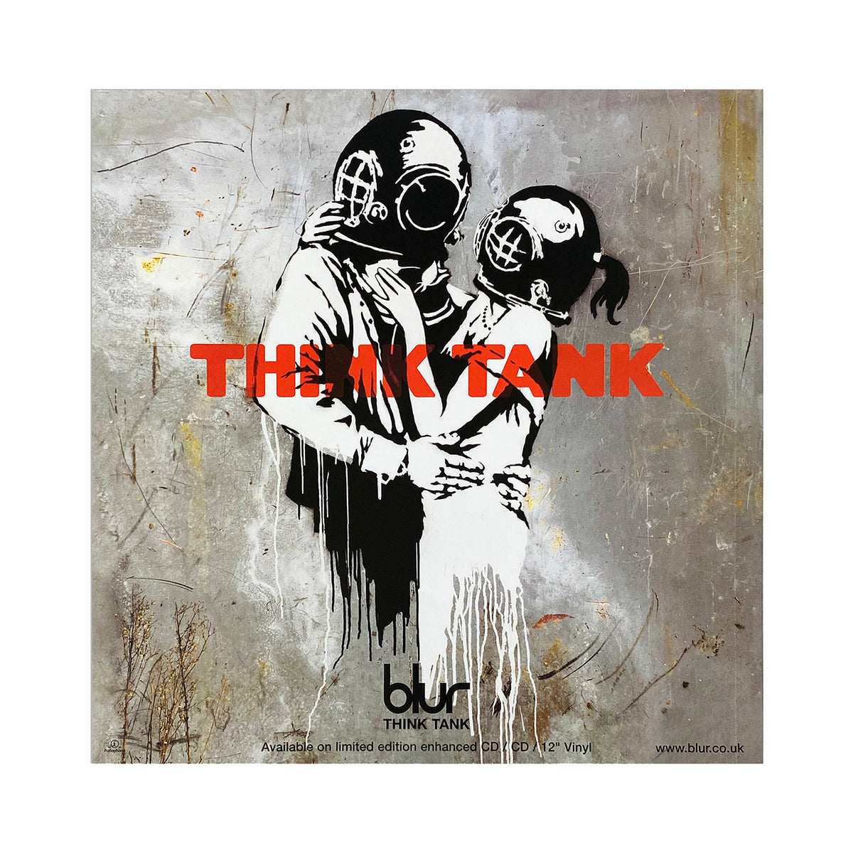 BANKSY x BLUR 'Think Tank' (2003) RARE Original LP Flat