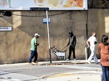 Load image into Gallery viewer, BANKSY 'Choose Your Weapon' (2021) Custom Framed REPLICA Screen Print - Signari Gallery