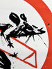 BANKSY x GoMA 'Cut and Run' (2023) Authentic Original Show Poster SET - Signari Gallery