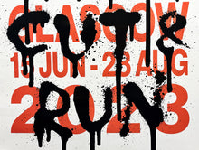 Load image into Gallery viewer, BANKSY x GoMA 'Cut and Run' (2023) Authentic Original Show Poster SET - Signari Gallery