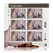 Load image into Gallery viewer, BANKSY 'FCK PTN' (2023) Official Ukraine Stamp Set - Signari Gallery