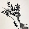 BANKSY 'GDP Flower Thrower' (2018) Custom Framed Rare Screen Print - Signari Gallery