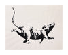 BANKSY 'GDP Rat' (2018) Custom Framed Rare Screen Print - Signari Gallery