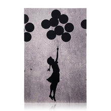 Load image into Gallery viewer, BANKSY x Be@rbrick 'Flying Balloon Girl' (2021) Designer Art Figure Set - Signari Gallery