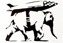 Load image into Gallery viewer, BANKSY (after) 'Heavy Weaponry' (2021) REPLICA Screen Print (#13) - Signari Gallery