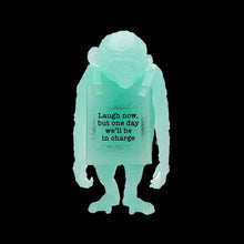 Load image into Gallery viewer, BANKSY x Physical Graffiti 'Chimpanzee (Laugh Now)' (2024) GID Vinyl Art Figure - Signari Gallery