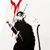 BANKSY 'Love Rat' (2004) REPRODUCTION Screen Print (AP) - Signari Gallery