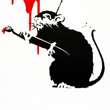 Load image into Gallery viewer, BANKSY 'Love Rat' (2004) REPRODUCTION Screen Print (AP) - Signari Gallery