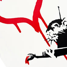 Load image into Gallery viewer, BANKSY 'Love Rat' (2004) REPRODUCTION Screen Print (AP) - Signari Gallery