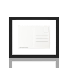 Load image into Gallery viewer, BANKSY 'Modified Oil Painting #14' (2005) Framed Original "Crude Oils" Postcard