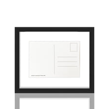 Load image into Gallery viewer, BANKSY 'Modified Oil Painting #24' (2005) Framed Original "Crude Oils" Postcard