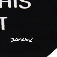Load image into Gallery viewer, BANKSY 'Morons' (2019) Cotton Canvas Tote Bag - Signari Gallery