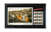 Load image into Gallery viewer, BANKSY 'Save or Delete' (2002) Framed Greenpeace Litho + Decal SET - Signari Gallery