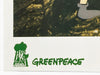 BANKSY 'Save or Delete' (2002) Framed Greenpeace Litho + Decal SET - Signari Gallery
