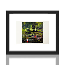 Load image into Gallery viewer, BANKSY 'Show Me the Monet' (2005) Framed Original "Crude Oils" Postcard