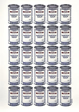 Load image into Gallery viewer, BANKSY &#39;Tesco Soup Cans&#39; (2006-2017) Rare Offset Lithograph Poster - Signari Gallery 