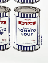 Load image into Gallery viewer, BANKSY &#39;Tesco Soup Cans&#39; (2006-2017) Rare Offset Lithograph Poster - Signari Gallery 
