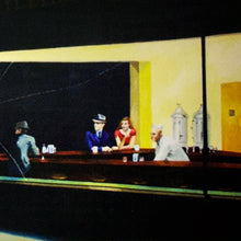 Load image into Gallery viewer, BANKSY 'Are You Using this Chair' (2005) Framed Original "Crude Oils" Postcard