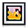 BEN EINE 'E' (Version 2) Framed Screen Print - Signari Gallery