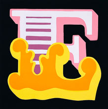 Load image into Gallery viewer, BEN EINE 'E' (Version 2) Framed Screen Print - Signari Gallery