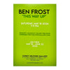 BEN FROST 'Joe Cool' (2024) Framed Original Show Card - Signari Gallery
