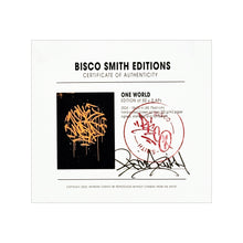 Load image into Gallery viewer, BISCO SMITH 'Globals: One World' (2024) Hand-Embellished Screen Print - Signari Gallery