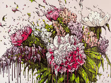 Load image into Gallery viewer, BRUSK 'Rose Romance' (2024) 25-Color Screen Print - Signari Gallery