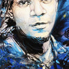 C215 'Blue Basquiat' (2020) RARE Custom Framed Giclée Print - Signari Gallery