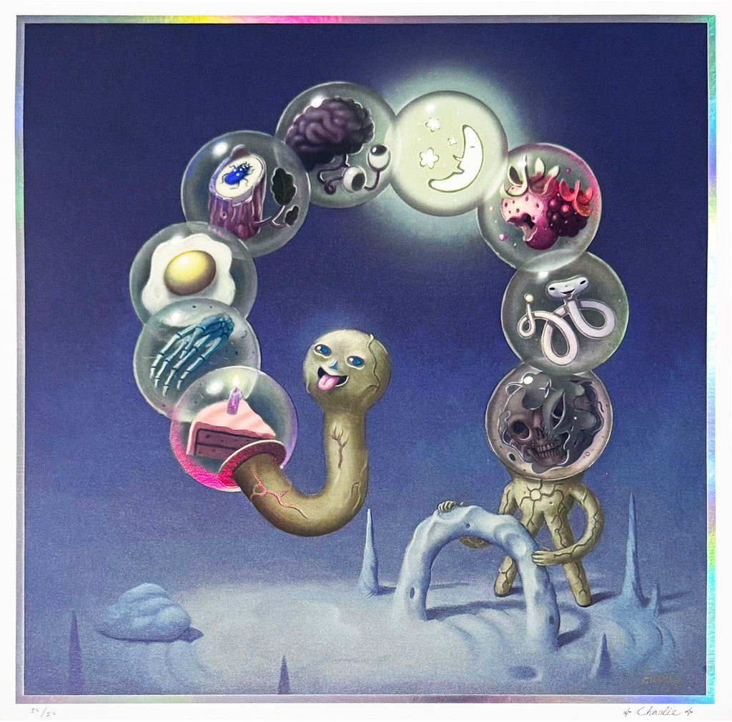 CHARLIE IMMER 'Items' (2021) Holographic Giclée Print - Signari Gallery
