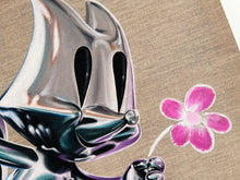 Load image into Gallery viewer, CHEESE ARNON 'Flower' (2023) Hand-Embellished Pigmented Ink Print - Signari Gallery