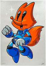 Load image into Gallery viewer, CHEESE ARNON 'Mega Fox' (2023) RARE AP 16-Color Screen Print - Signari Gallery