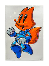 Load image into Gallery viewer, CHEESE ARNON 'Mega Fox' (2023) RARE AP 16-Color Screen Print - Signari Gallery