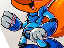 Load image into Gallery viewer, CHEESE ARNON 'Mega Fox' (2023) RARE AP 16-Color Screen Print - Signari Gallery